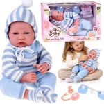 BOBAS soft rubber doll, talking - 12 sound functions 45cm ZA6441
