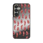 Coral Reef - Samsung Galaxy S25 Plus Case, Elite Mirror Dark (Magnetic) / Gold