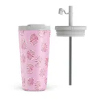 Shell We - Travel Mug, 500 ml / Flap & Straw Set