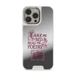 Read Me - iPhone 16 Pro Case, Elite Mirror Light (MagSafe) / Silver