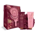 &bdquo;Grace Cole Velvet Plum & Soft Suede&ldquo; kehahoolduskomplekt &ndash; kinkekomplekt karbis (3 tk)