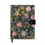 Bloomy Garden - Vintage Notebook, A5 (14.8 x 21cm) / Dotted