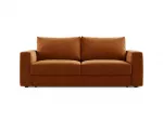 Velvet Sofa With Bed Function, "Grena", 3 Seats, 205x100x90 Made in Europe