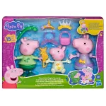 PEPPA PIG m&auml;ngukomplekt Peppa ja s&otilde;brad kost&uuml;&uuml;midega 3-pakk 15 cm