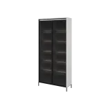 Vitriinkapp TREND TR7BIC-V2, valge/must