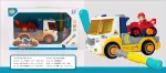 Dismountable Tow Truck + Car with Sound Function