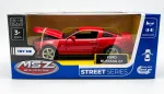 MSZ metallist mudelauto 2018 Ford Mustang GT, skaala 1:34