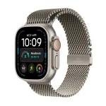Nutikell Apple Watch Ultra 4 GPS + Cellular 49mm Natural Titanium Case with Natural Titanium Milanese Loop - L MJAA4ET/A