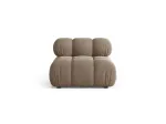 Velvet Modul Armless, "Bellis", 1 Seat, 94x94x70 Made in Europe