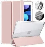 "Clear Book Back Cover iPad Pro 11 (2020)" Light Pink