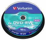 DVD-RW matt-h&otilde;bedane, 4,7 GB, 10-t&uuml;kiline pakend