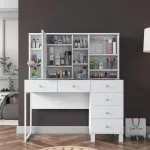 Meigilaud, Hanah Home, valge, 120 x 136,8 x 40