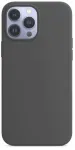 "Soft Silicone Case iPhone 13 Pro Max" Grey