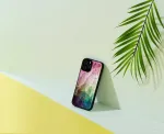 "Case iPhone 12/ 12 Pro" Water Flower Black