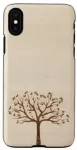 "SmartPhone Back Case iPhone X/XS" Apple Tree Black