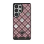 Asap - Samsung Galaxy S25 Ultra Case, Elite Mirror Dark (Magnetic) / Silver