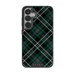 Mint Cookie - Samsung Galaxy S25 Case, Elite Dark (Magnetic) / Silver