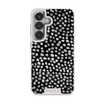 Night Sky - Dotted Samsung Galaxy S25 Plus Case, Elite Light (Magnetic) / Silver