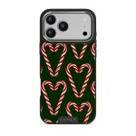 Candy Lane - iPhone 17 Pro Max Case, Elite Dark (MagSafe) / Silver