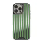 Peppermint - iPhone 16 Pro Case, Elite Mirror Dark (MagSafe) / Silver