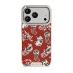 Merry Kitty - iPhone 17 Pro Case, Elite Light (MagSafe) / Silver