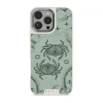 Cancer - iPhone 16 Pro Max Case, Elite Light (MagSafe) / Silver / Turquoise