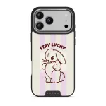 Stay Lucky - iPhone 17 Pro Max Case, Elite Dark (MagSafe) / Silver
