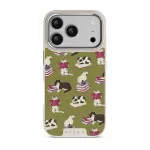 Curious Cat - iPhone 17 Pro Case, Elite Light (MagSafe) / Silver