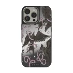 Song Unbroken - iPhone 16 Pro Case, Elite Mirror Dark (MagSafe) / Silver
