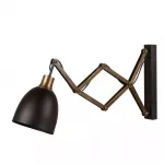Seinalamp, Opviq, must Vintage, 15 x 62 x 35,