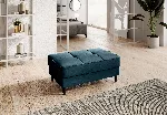 Pouf Bellis, sinine, kangas Nube 40