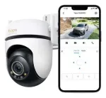 "TP-Link Tapo C530WS(EU) V&auml;litingimustes kasutatav panoraam- ja kallutatav Wi-Fi turvakaamera"