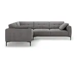 Left Corner Sofa, "Lazio", 4 Seats, 282x194x86 Made in Europe