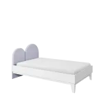 Voodi liistudega FEMII FE11BI, 120 cm, valge