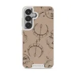 Sagittarius - Samsung Galaxy S25 Case, Elite Light (Magnetic) / Silver / Beige