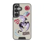 Plot Twister - Samsung Galaxy S25 Case, Elite Dark (Magnetic) / Silver