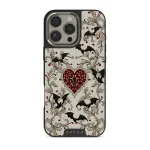 Warded - iPhone 16 Pro Case, Elite Dark (MagSafe) / Silver