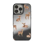Bambi - iPhone 16 Pro Max Case, Elite Mirror Dark (MagSafe) / Silver
