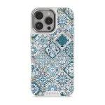 Tropical Oasis - Ornament iPhone 16 Pro Max Case, Elite Light (MagSafe) / Silver
