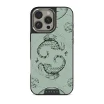 Scorpio - iPhone 16 Pro Max Case, Elite Dark (MagSafe) / Silver / Turquoise