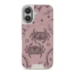 Cancer - iPhone 16 Case, Elite Light (MagSafe) / Silver / Pink