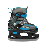 Children's skates NJIDAM Calgary 3130 gray/blue (M)