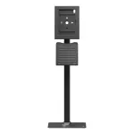 Tablet advertising mount with lock MC-924 B