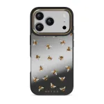 Honeycomb - iPhone 17 Pro Case, Elite Mirror Dark (MagSafe) / Gold