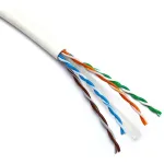 Kommunikatsioonikaabel Excel 190-074 Cat6 U/UTP (LZSH, B2CA, valge, rull 305m.)