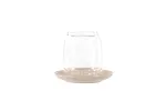 Archy Lantern - Beež/Klaas - 12*H10cm