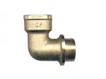 Nurk TMD messingist, 1/2", 90&deg;, sise-/v&auml;lisekeermega