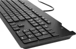 HP Slim v2 USB juhtmega klaviatuur - Smartcard - Must - US ENG