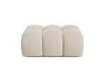 Sametist pouf, "Treno", 1 iste, 90x70x42 cm, valmistatud Euroopas.