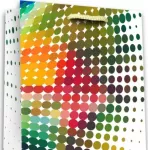 Metrex dekoratiivne k&auml;ekott YC-001 &bdquo;Premium Dots&ldquo; p12